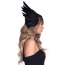 Повязка на голову с крыльями Leg Avenue Feather Headband, черная - Фото №2