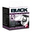 Виброкольцо Black Velvets Silicone Cock & Ball Ring + Vibe, черное - Фото №8