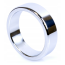 Эрекционное кольцо Boss Series Metal Cock Ring Large, серебрянное - Фото №3