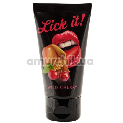 Оральний лубрикант Lick-it Wildkirsch 50 ml - Фото №1