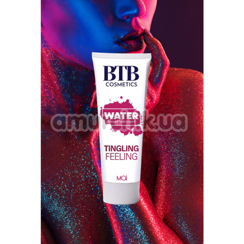 Лубрикант с эффектом вибрации BTB Cosmetics Water Based Lubricant XXL Tingling Feeling, 100 мл