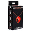 Вібратор-підвіска у вигляді сердечка Charmed Vibrating Silicone Heart Necklace, червоний - Фото №5
