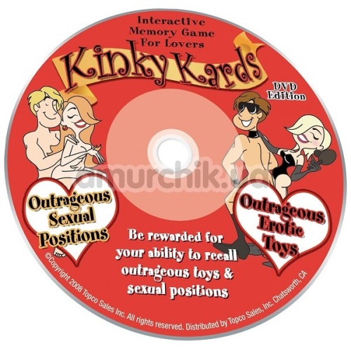 Секс-игра Kinky Kards DVD Edition