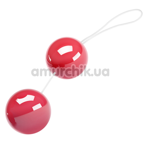 Вагінальні кульки Twin Balls, червоні