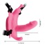 Вибратор-бабочка с пультом управления Ultra Passionate Harness, розовый - Фото №5