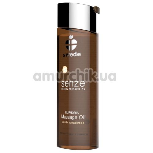 Массажное масло Swede Senze Euphoria Vanilla Sandalwood - ваниль и сандал, 75 мл