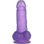 Фаллоимитатор Jelly Studs Small, фиолетовый - Фото №2