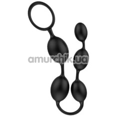 Анальная цепочка Love Beads Sensual Love String, черная - Фото №1