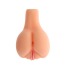 Штучна вагіна та анус з вібрацією RealistX Buttocks Vagina and Anus - Фото №1
