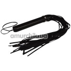 Плеть Zado Leather Whip, черная - Фото №1