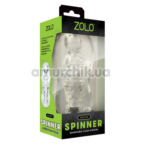 Мастурбатор Zolo - Gripz Spinner 