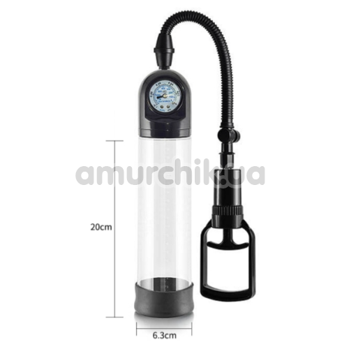 Вакуумная помпа для члена Maximizer WorxVX2 Accu Meter Pro Pump, черная
