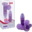 Вакуумні стимулятори для сосків з вібрацією Vibrating Nipple Pump, фіолетові - Фото №5