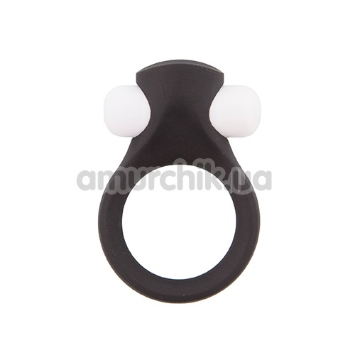 Виброкольцо Lit-Up Silicone Stimu-Ring 2, черное - Фото №1