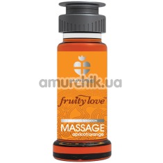 Масажний лосьйон Fruity Love Massage з зігрівальним ефектом - абрикос-апельсин, 50 мл - Фото №1