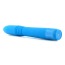 Вібратор Neon Luv Touch Ribbed Slims, блакитний - Фото №4