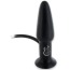 Анальний розширювач з вібрацією Malesation Inflatable Vibrating Butt Plug, чорний - Фото №2