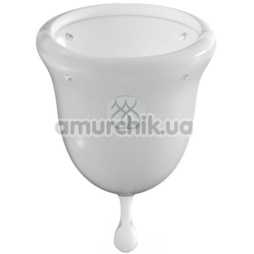 Набор из 2 менструальных чаш Jimmyjane Intimate Care Menstrual Cups, прозрачный