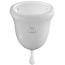 Набор из 2 менструальных чаш Jimmyjane Intimate Care Menstrual Cups, прозрачный - Фото №7