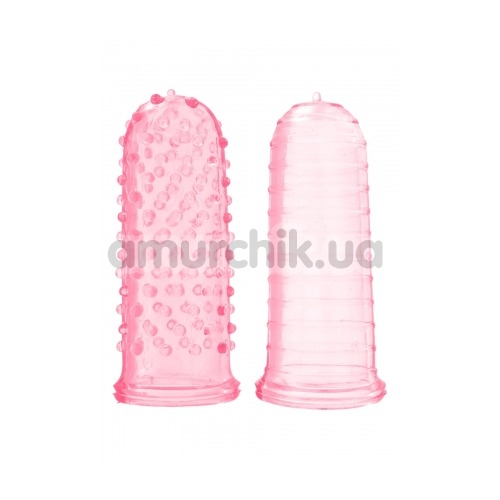 Насадки на пальцы Sexy Finger Ticklers, розовые - Фото №1