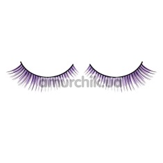 Ресницы Black-Purple Deluxe Eyelashes (модель 530) - Фото №1