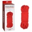 Верёвка Behave Luxury Fetish Bind Love Rope, красная - Фото №1