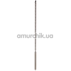 Уретральная вставка Sextreme Steel Dip Stick Ribbed, 0.6 см - Фото №1