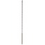 Уретральна вставка Sextreme Steel Dip Stick Ribbed, 0.6 см - Фото №1