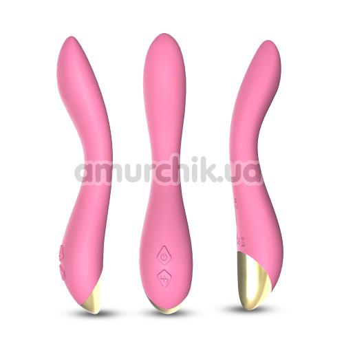 Вибратор для точки G Boss Series Flamingo, розовый