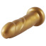 Фаллоимитатор-насадка Hismith Golden Silicone Dildo 6.8, золотой - Фото №2