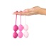 Набір вагінальних кульок FeelzToys FemmeFit Advanced, рожевий - Фото №3