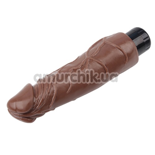 Вібратор Real Touch XXX Vibrating Hard, коричневий