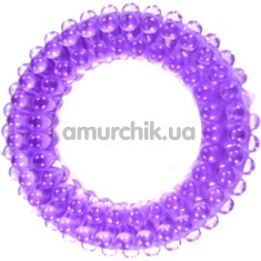 Кільце-насадка Pure Arousal фіолетове з пухирцями - Фото №1