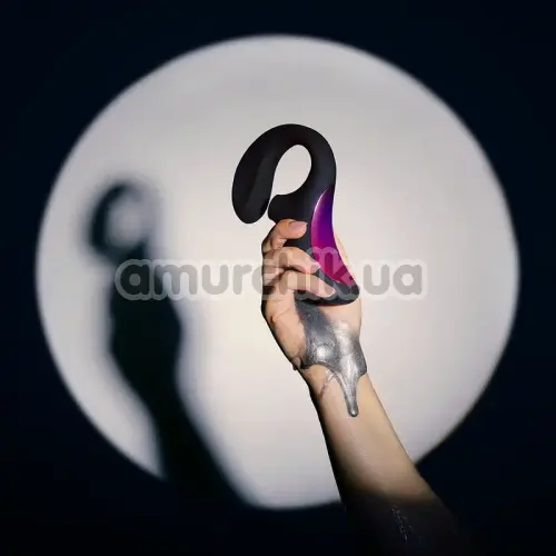 Звуковой стимулятор с вибрацией Lelo Enigma Double Sonic (Лело Энигма Дабл Соник), черный