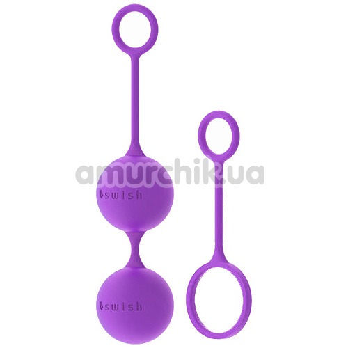 Вагинальные шарики B Swish Bfit Classic, фиолетовые - Фото №1