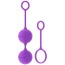 Вагинальные шарики B Swish Bfit Classic, фиолетовые - Фото №0