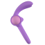 Виброкольцо для члена Party Color Toys Riny, фиолетовое - Фото №1
