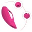 Симулятор орального секса с вибрацией для женщин Sucking Vibrator PL-VR292, розовый - Фото №6