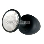 Анальна пробка Dorcel Geisha Plug Diamond XL, чорна - Фото №1
