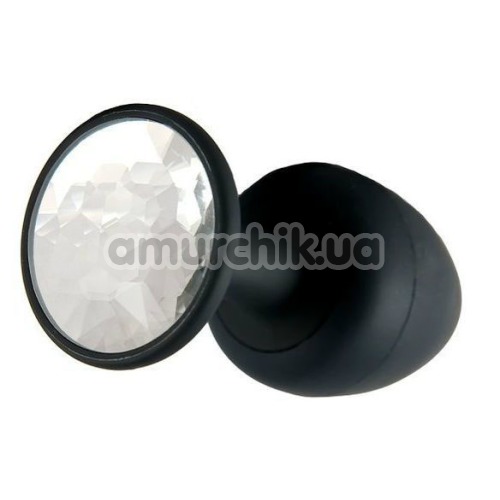 Анальная пробка Dorcel Geisha Plug Diamond XL, черная - Фото №1