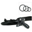 Трусики для страпона Vac-U-Lock Luxe Harness With Plug, чорні - Фото №7