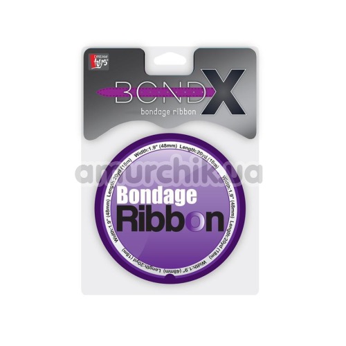 Бондажна стрічка BondX Bondage Ribbon, фіолетова