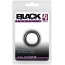 Ерекційне кільце Black Velvets Cock Ring 2.6 cm, чорне - Фото №5