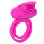 Виброкольцо Dual Clit Flicker, розовое - Фото №2