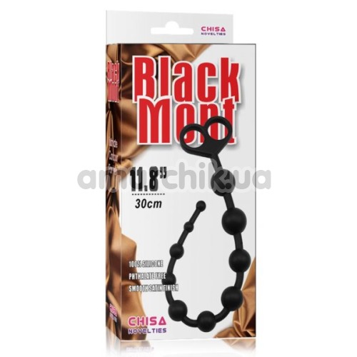 Анальная цепочка Black Mont 11.8, черная