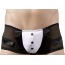 Трусы-шорты мужские Svenjoyment Underwear Официант, черные - Фото №1
