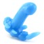 Вибратор клиторальный и точки G Bunny Dreams, голубой - Фото №5