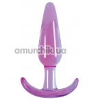 Анальна пробка Jelly Rancher T-Plug Smooth, фіолетова - Фото №1
