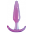 Анальная пробка Jelly Rancher T-Plug Smooth, фиолетовая - Фото №1