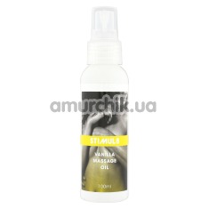 Массажное масло STIMUL8 Massage Oil Vanilla - ваниль, 100 мл - Фото №1